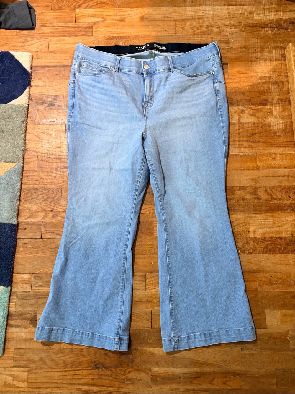 torrid Bombshell Flare Premium Stretch Jeans